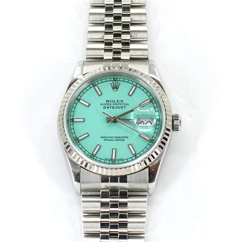 rolex turquoise datejust|Rolex Datejust 2021.